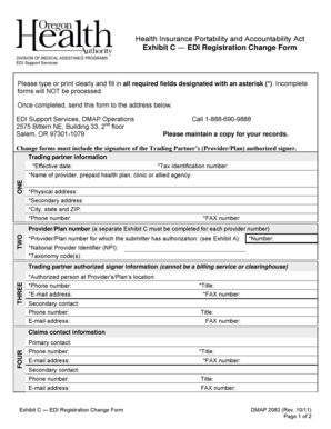 Exhibit C EDI Registration Change Form