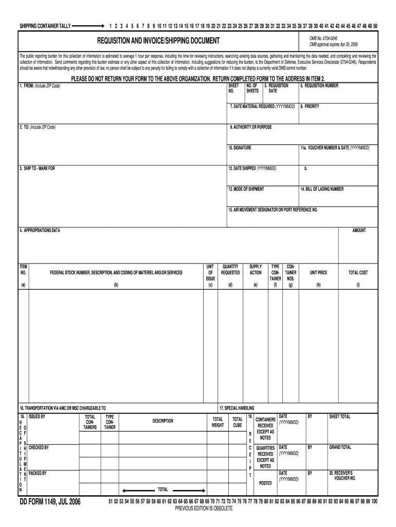 Blank 1149 Fill Online Printable Fillable Blank PdfFiller