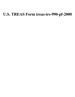 Form 990-PF 2000