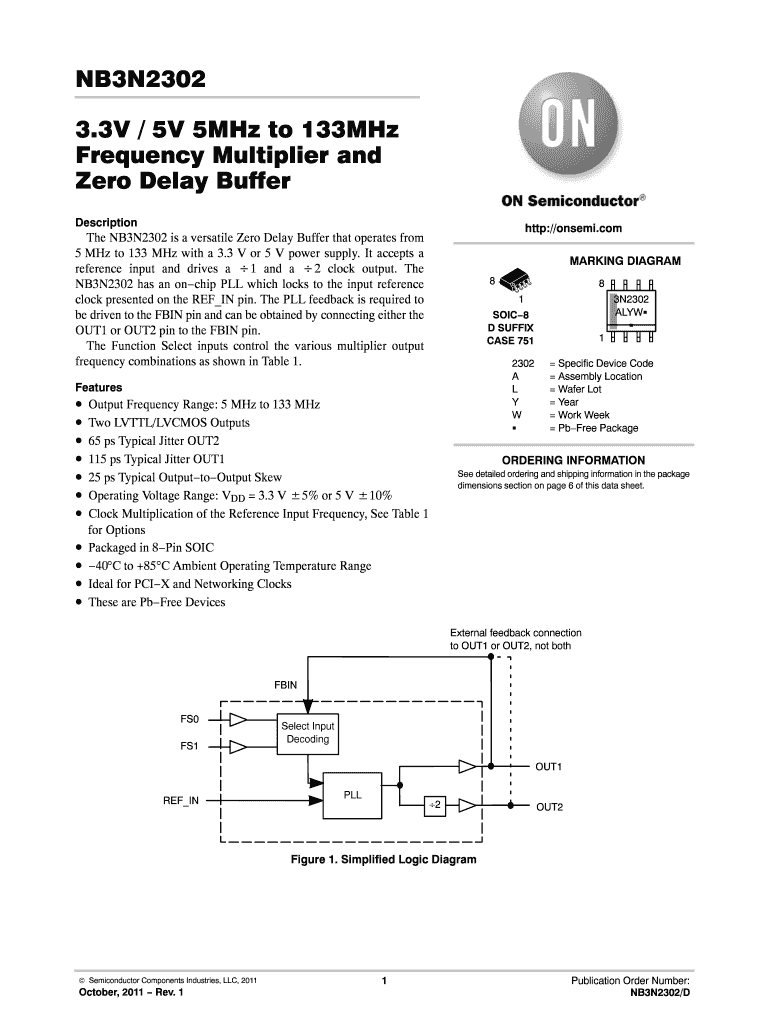 3V 5V 5MHz to 133MHz Preview on Page 1