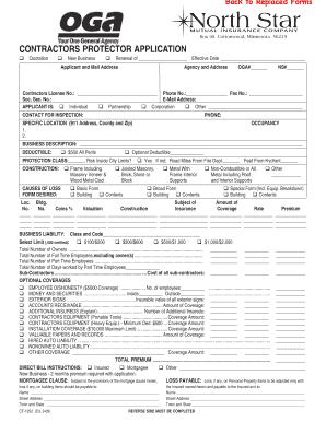 Contractors Protector Application