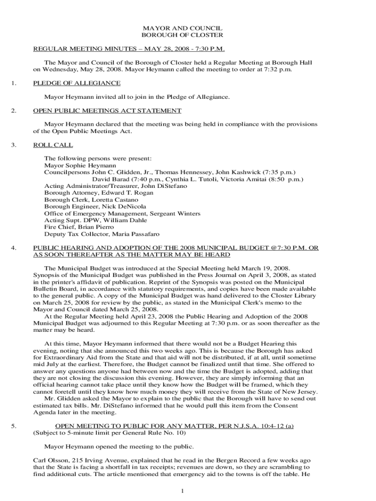 RM and WS 05-28-08 doc Preview on Page 1