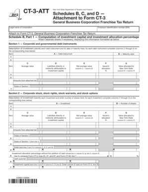 New York State CT-3-ATT Form