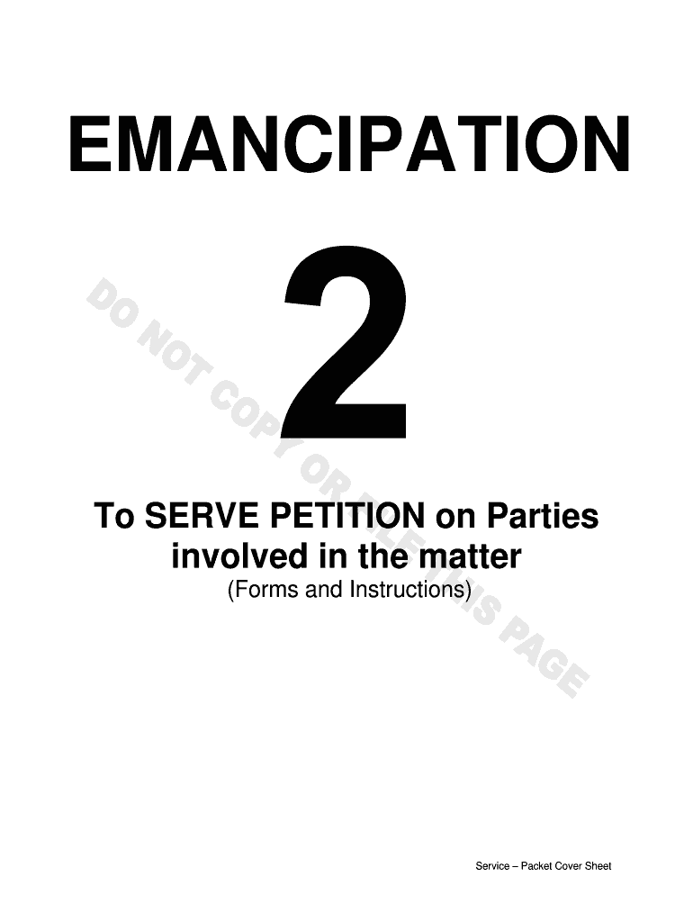 EMANCIPATION Preview on Page 1