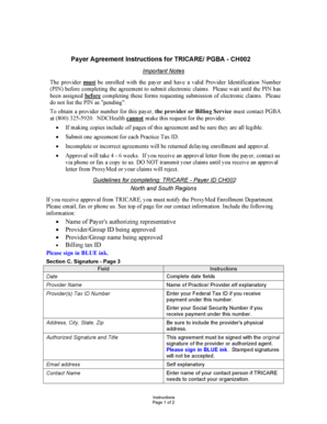 TRICARE Provider Agreement