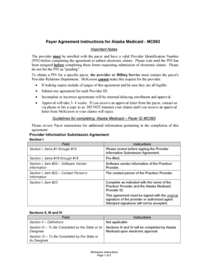 Alaska Medicaid Payer Agreement