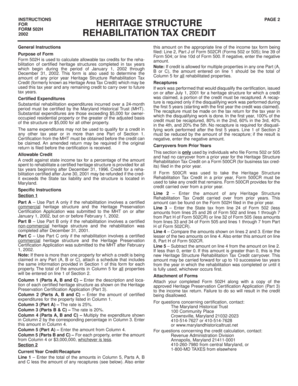 Maryland Form 502H