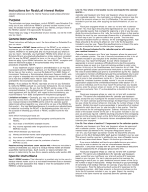 IRS Schedule Q Instructions