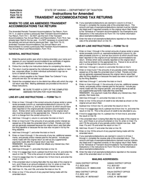 Event project plan example - Instructions for Form Ta-11/TA-12 (Rev. 2001) - FormSend