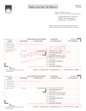 Florida Sales and Use Tax Return