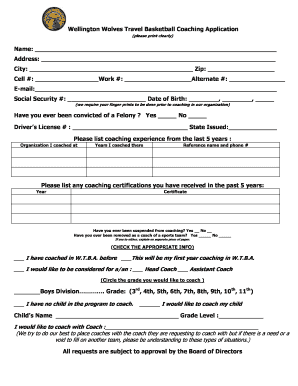 Shooting schedule template - wellington wolves travel basketball form