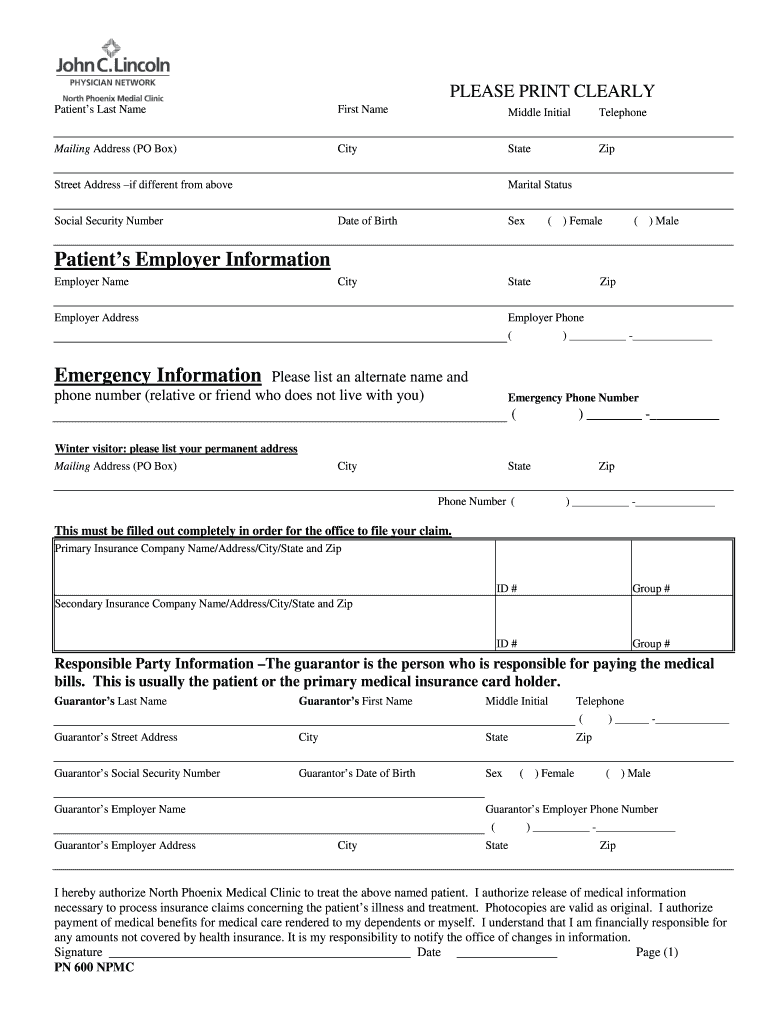 Mailing Address (PO Box) Preview on Page 1