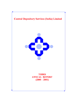 Annual Report 2000 - 2001 - CDSL