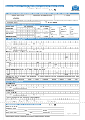 Tata Mutual Fund Application Form