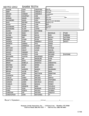 Purchase Order Template
