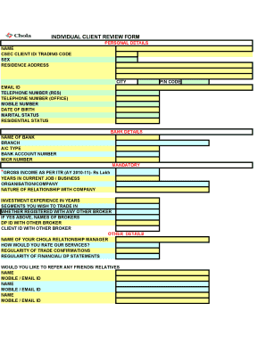 Form preview