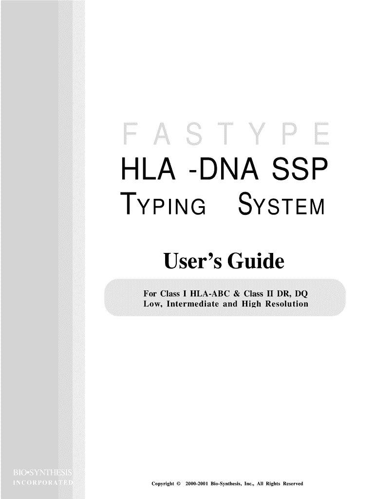 HLA class I (-A, -B, -C) and class II (-DR, -DQ - NCBI Preview on Page 1
