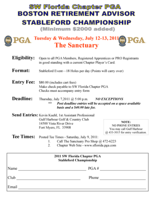 Mar sheet pdf - The Sanctuary - South Florida PGA Golf