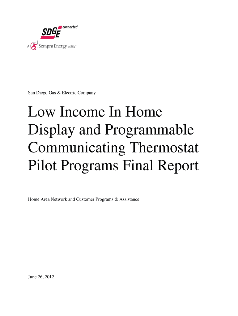 Low Income In Home Display and Programmable Communicating Preview on Page 1
