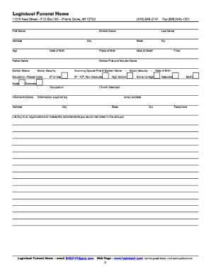 Luginbuel funeral home pr