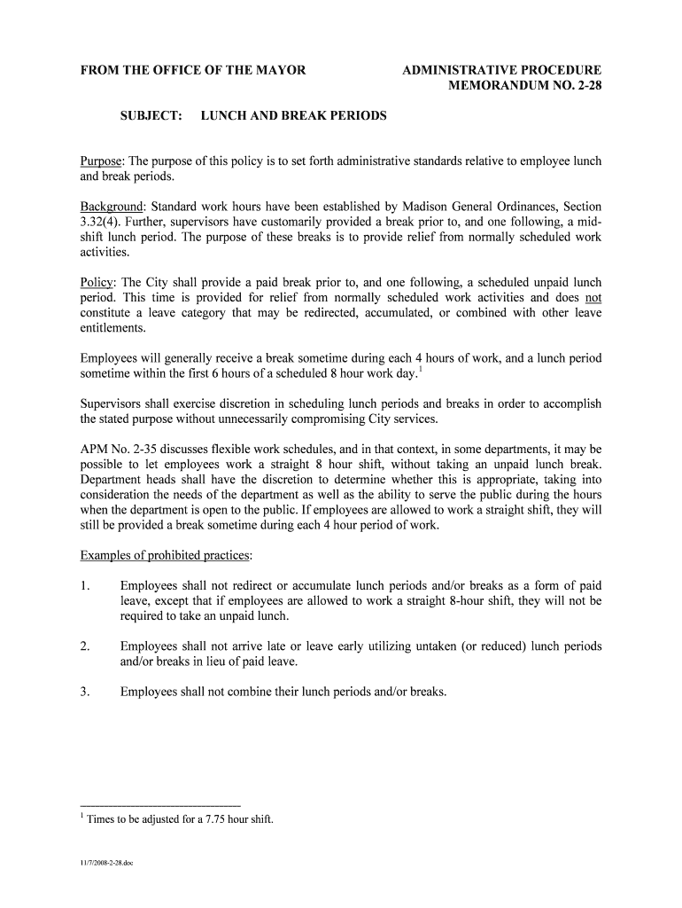 from the office of the mayor - City of Madison Preview on Page 1