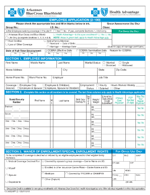 Employee Application Form
