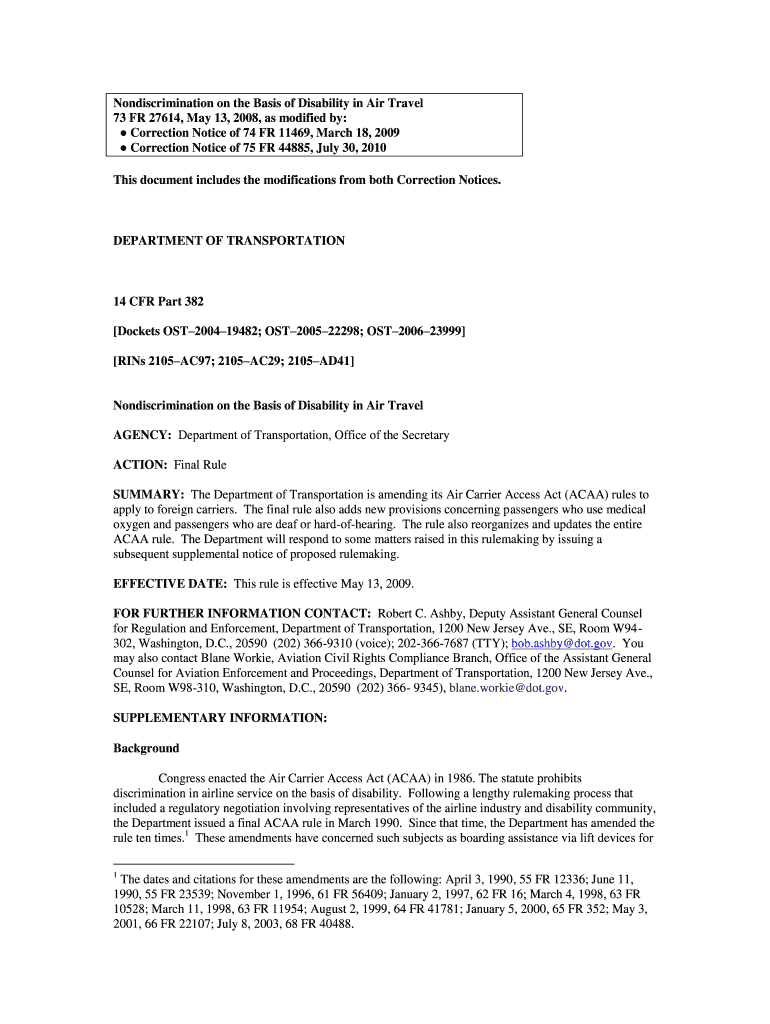 This document includes the modifications from both Correction Notices Preview on Page 1