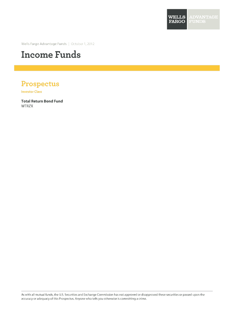 Total Return Bond Fund Preview on Page 1
