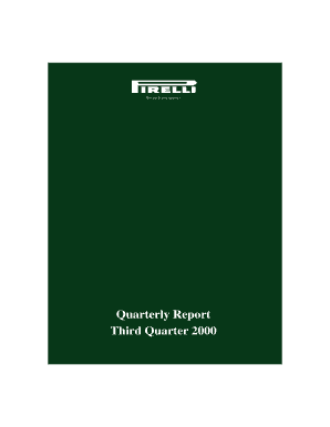 Pirelli Q3 2000PDF