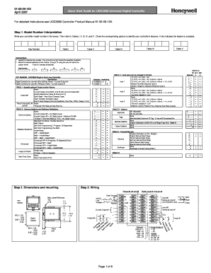 UDC3500 Controller Quick Start Guide