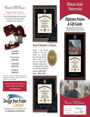 Engraved Hampshire or Signature