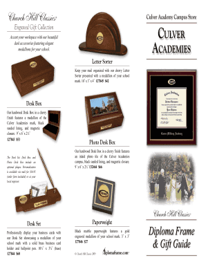 Engraved Gift Collection