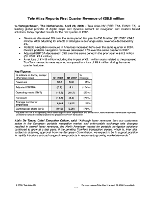 Tele Atlas Report Annual Results 2004