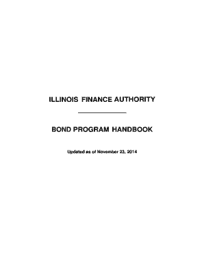 IFA Bond Program Handbook - Illinois Finance Authority