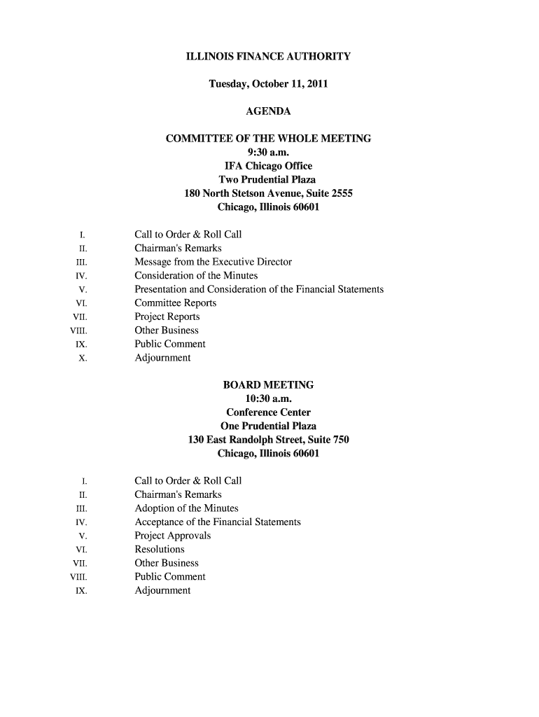 IFA Chicago Office Two Prudential Plaza 180 North Stetson Avenue, Suite 2555 Chicago, Illinois 60601 Preview on Page 1