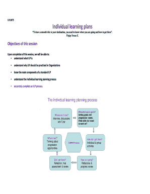 Individual Learning Plan Template
