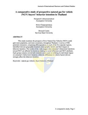 A comparative study of prospective natural gas for vehicle