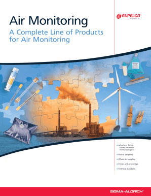 Air Monitoring Air Monitoring