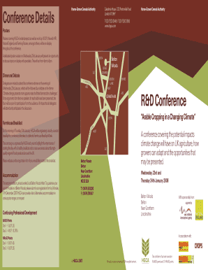 RandD Conference Registration