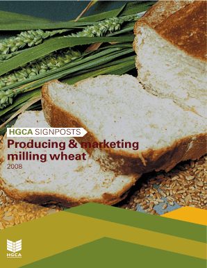 Signposts for producing and marketing milling wheat - HGCA