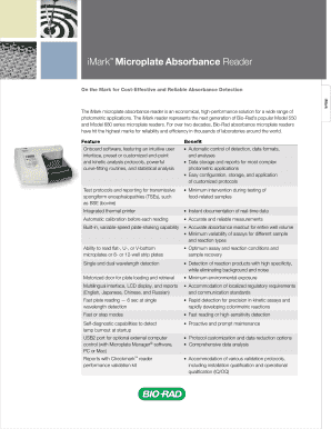 IMark Microplate Absorbance Reader