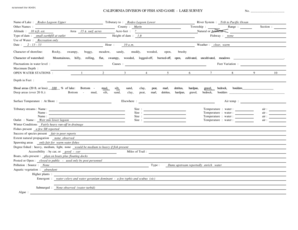 California Department of Fish and Game CDFG 1953 - KrisWeb