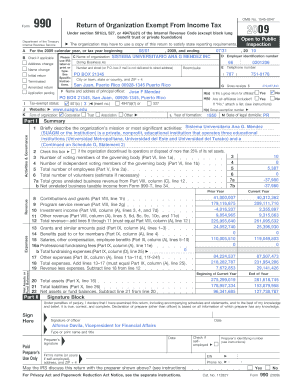 Form 990 Return of Organization Exempt From Income Tax