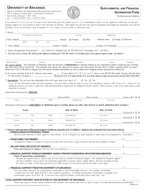 University of Arkansas Graduate School Application