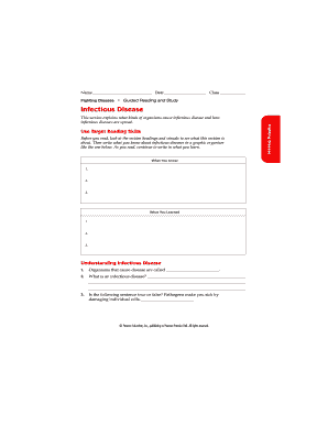 Infectious Disease Study Guide