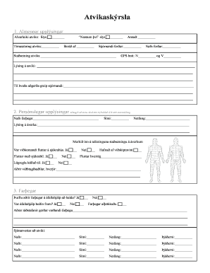 Incident Report Form