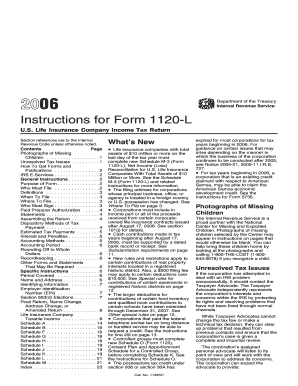 Instructions for Form 1120-L