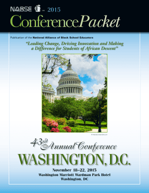 NABSE 2015 Conference Registration Form