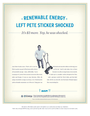Renewable Energy Program Signup Form