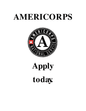 AmeriCorps Application Form